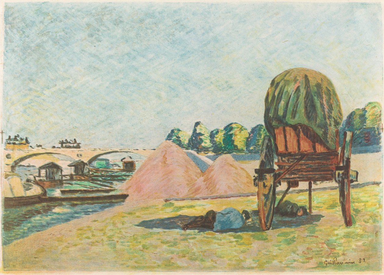Landskap av Jean Baptiste Armand Guillaumin