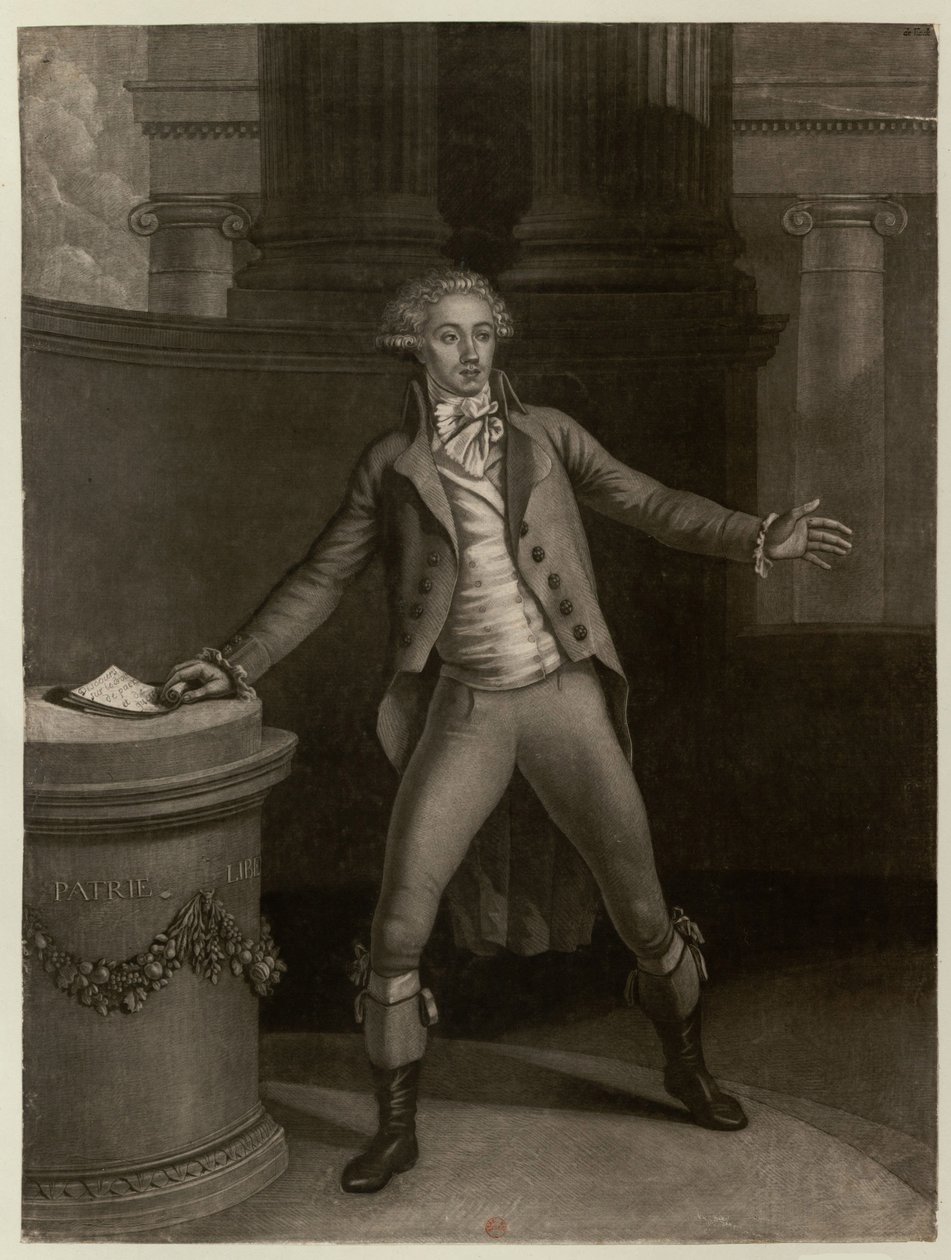 Antoine-Pierre-Joseph-Marie Barnave 1761-1793. av Jean Baptiste Audebert