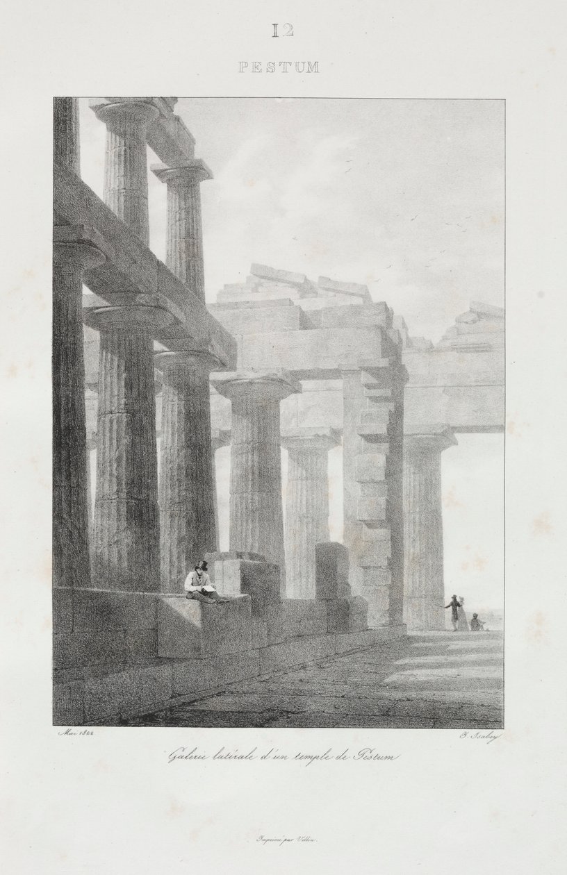 Reise til Italia i 1822, 1833. av Jean Baptiste Isabey