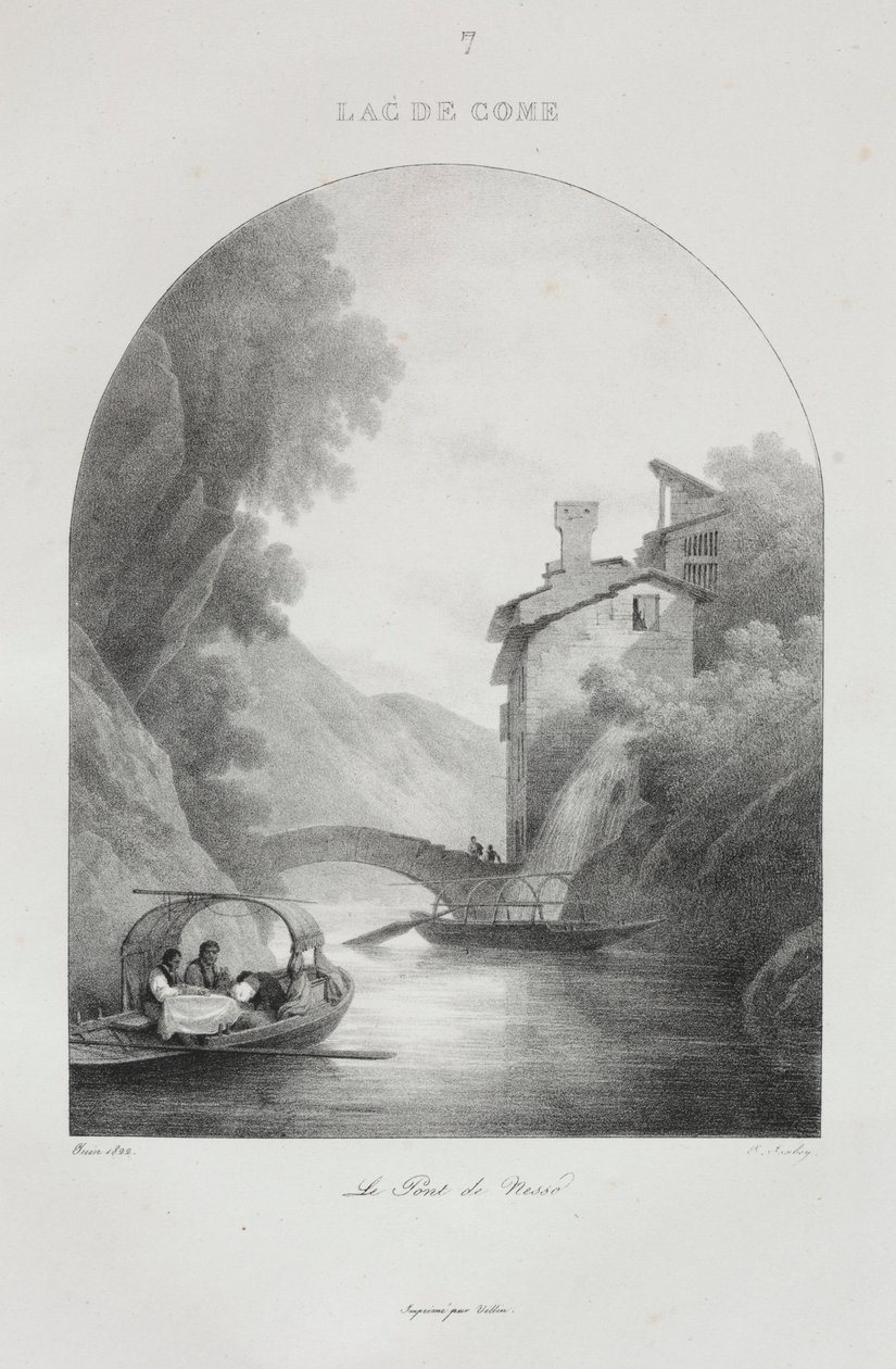 Reise til Italia i 1822, 1833. av Jean Baptiste Isabey
