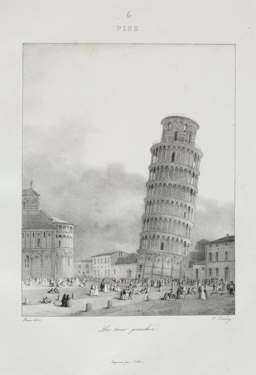 Reise til Italia i 1822, 1833. av Jean Baptiste Isabey