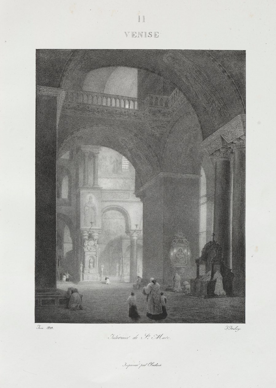 Reise til Italia i 1822, 1833. av Jean Baptiste Isabey