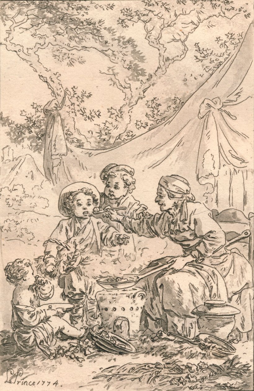 Le Gout, 1774. av Jean Baptiste Le Prince