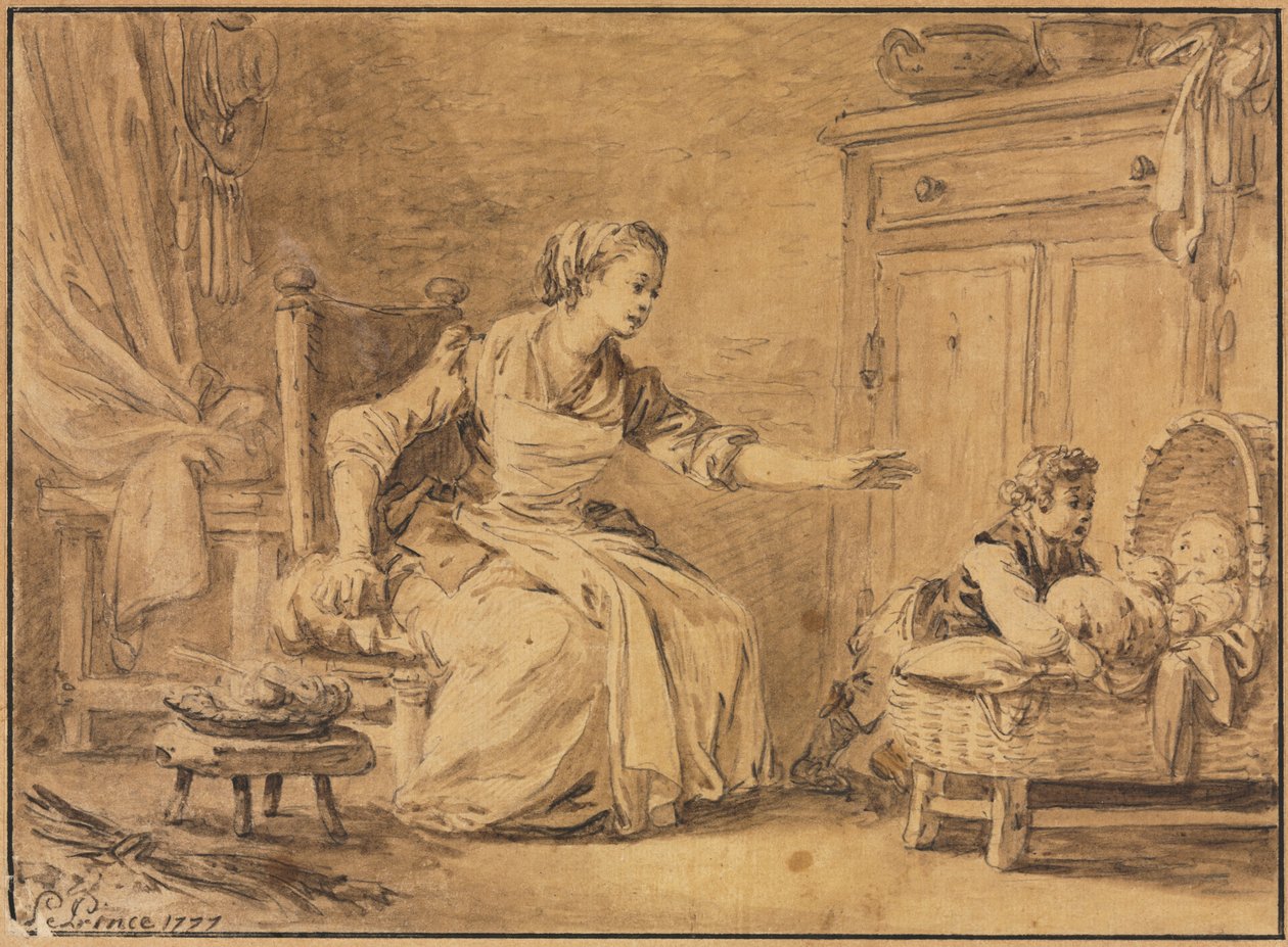 Morsøknad, 1777. av Jean Baptiste Le Prince
