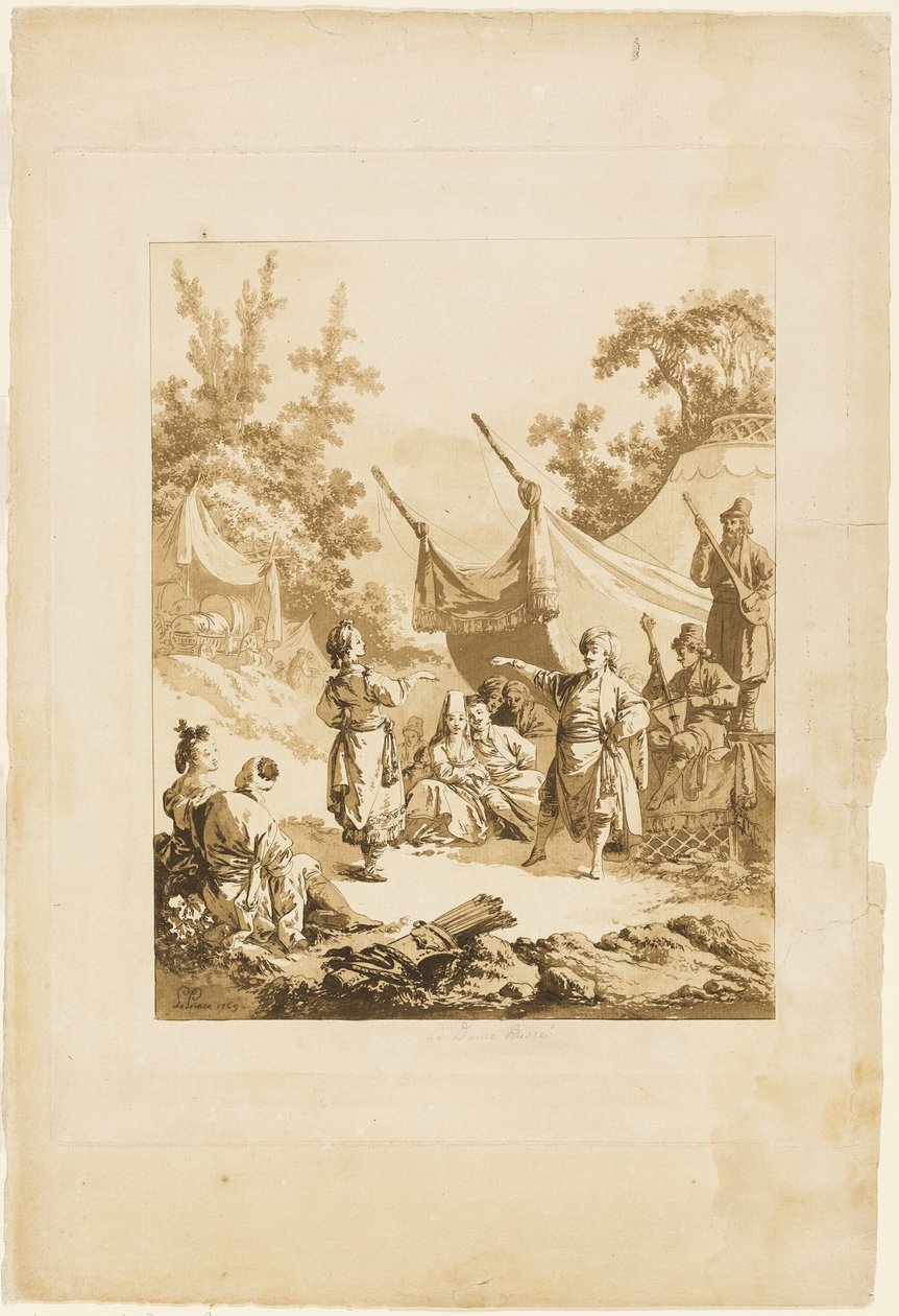 Den russiske dansen av Jean Baptiste Le Prince