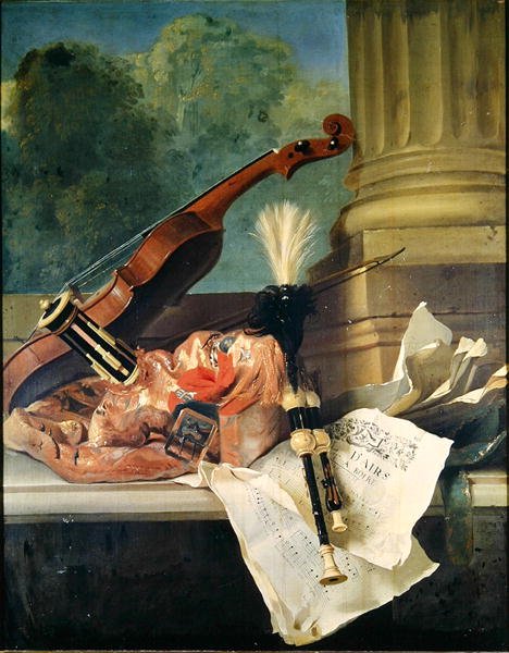 Attributter til musikk av Jean Baptiste Oudry