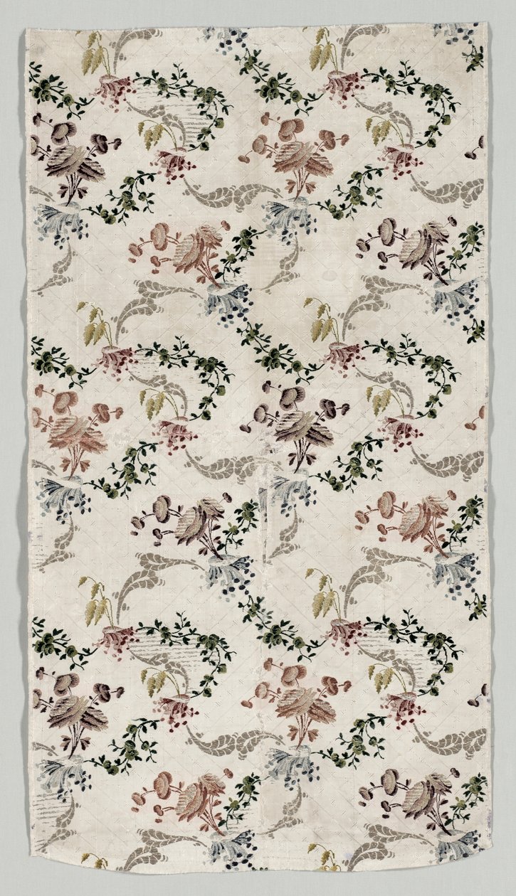 Lengde på brokade silke, 1723-1774. av Jean Baptiste Pillement