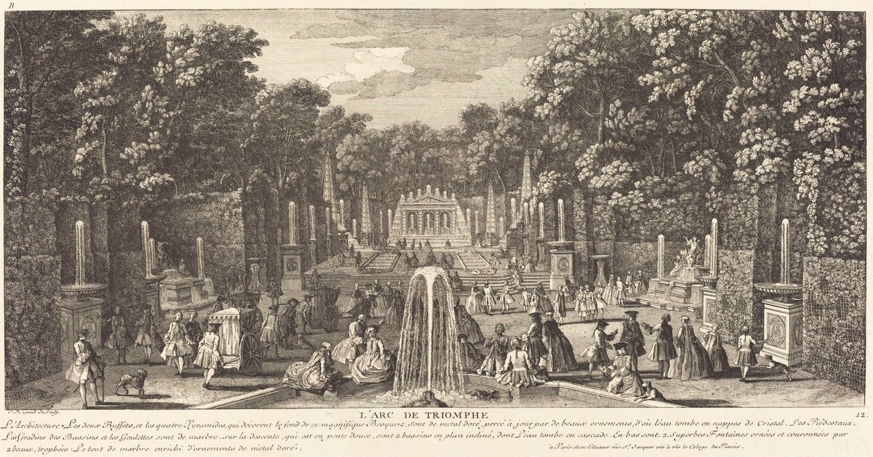 Triumfbuen av Jean Baptiste Rigaud