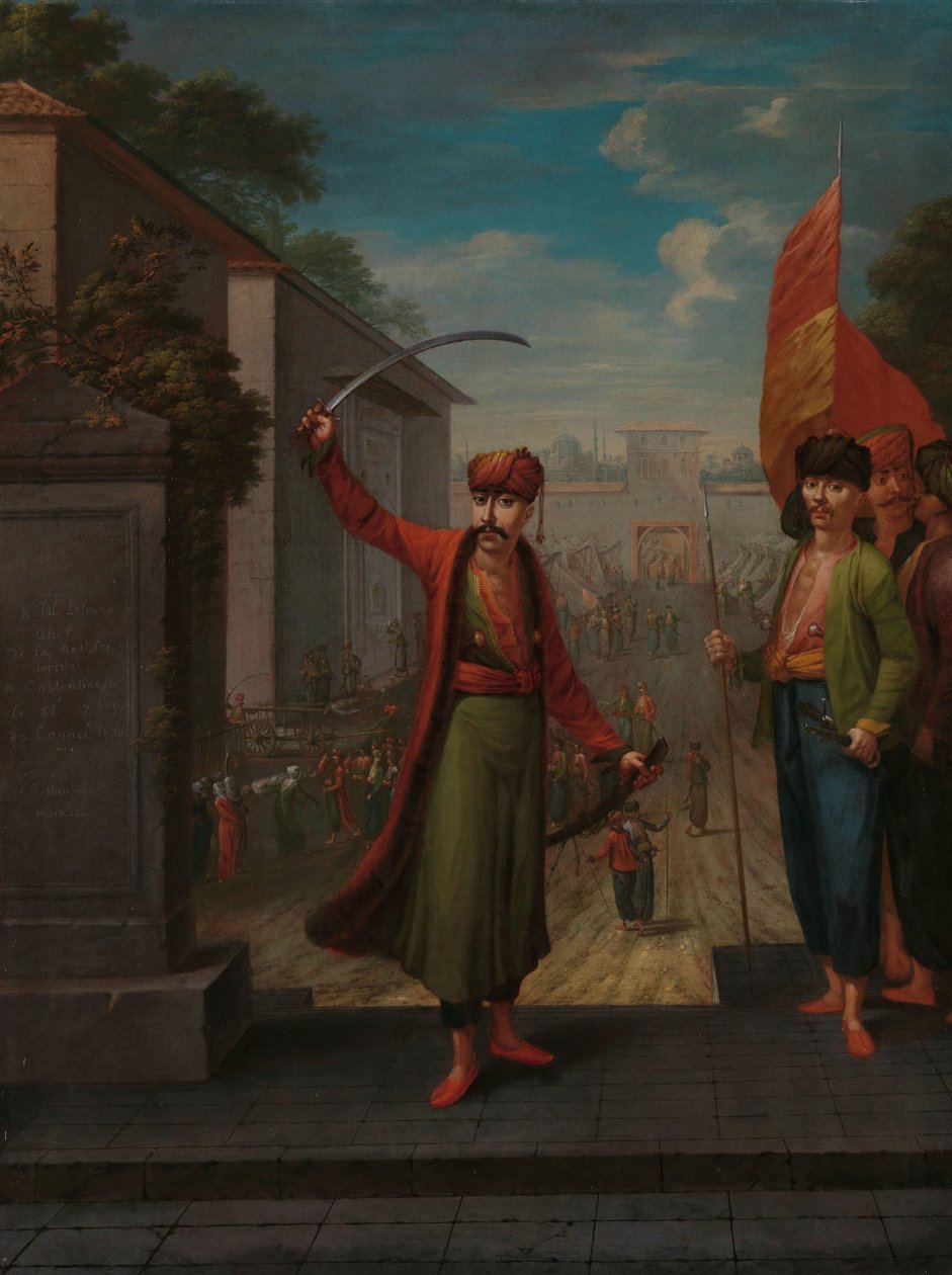 Halil til sjefen av Jean Baptiste Vanmour