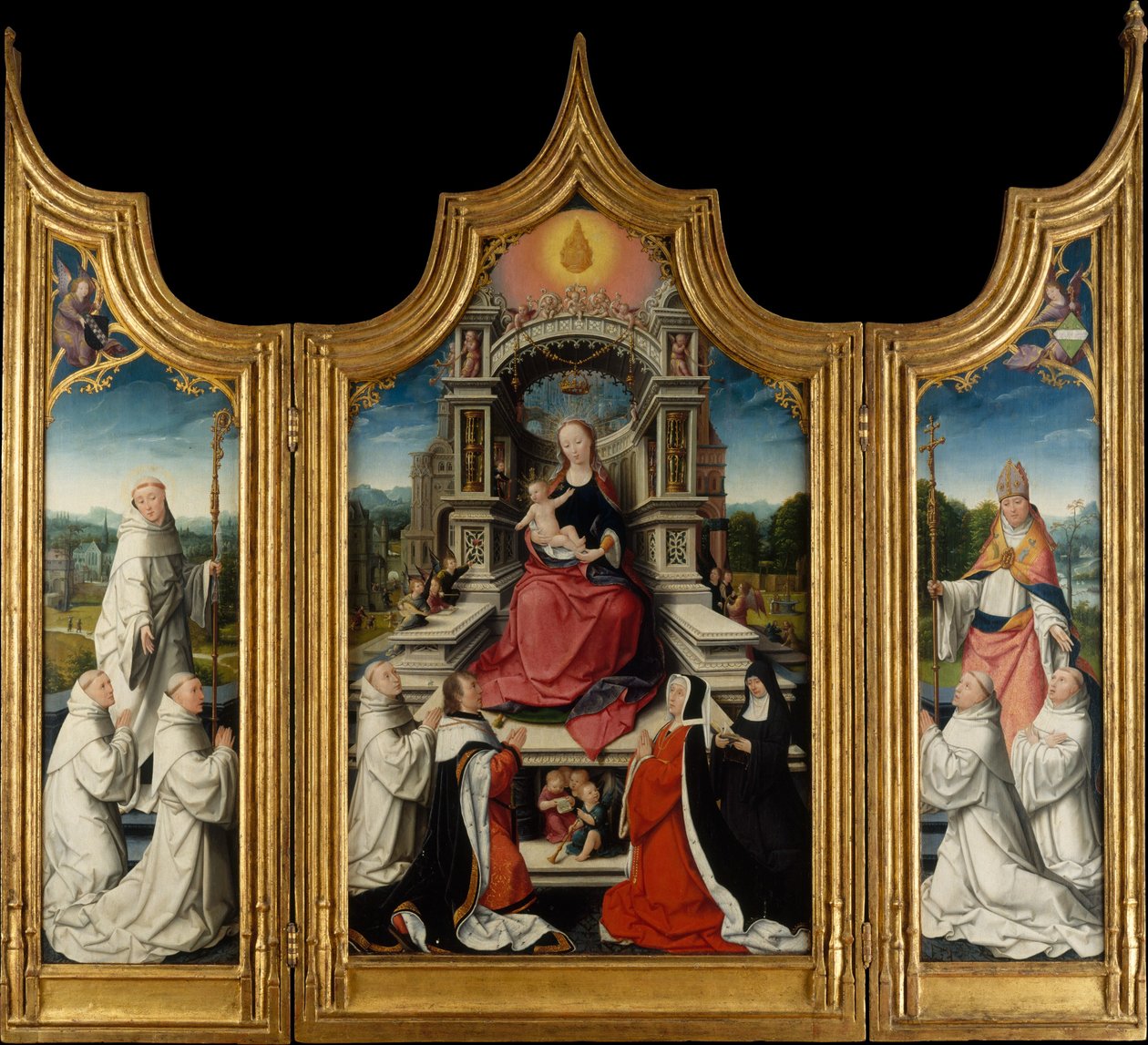 Le Cellier-altertavlen, 1509. av Jean Bellegambe