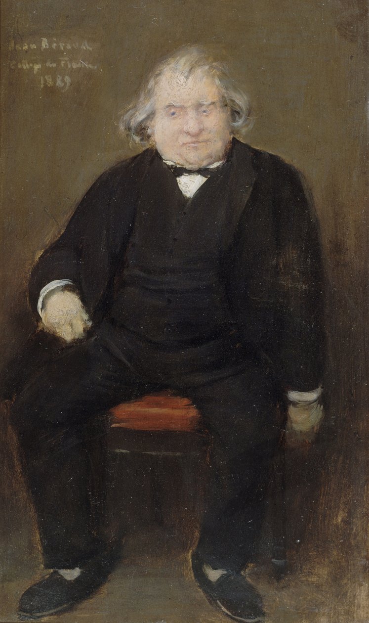 Portrett av Ernest Renan 1823-1892, 1889. av Jean Beraud