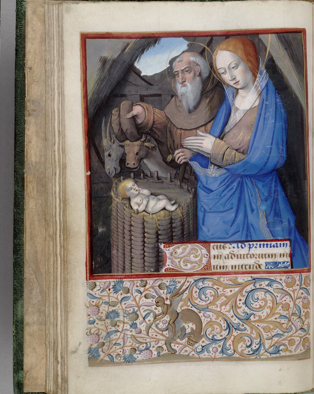 Nativity Book of Hours, 1485-1499 av Jean Bourdichon