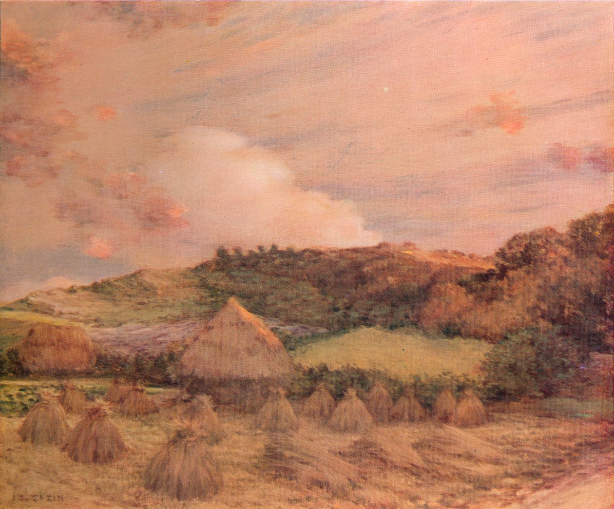 Kvernsteiner, c1885 av Jean Charles Cazin