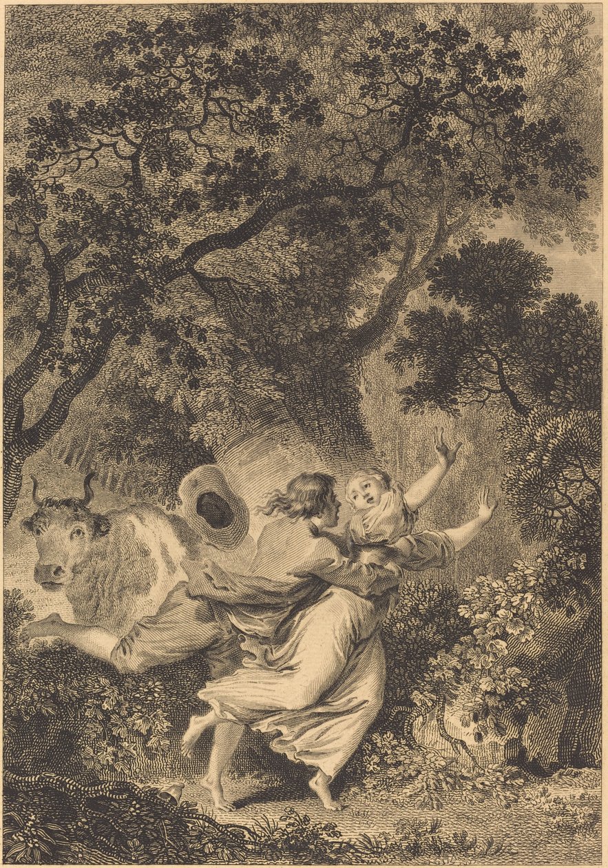 Bjellen av Jean Dambrun after Jean Honoré Fragonard