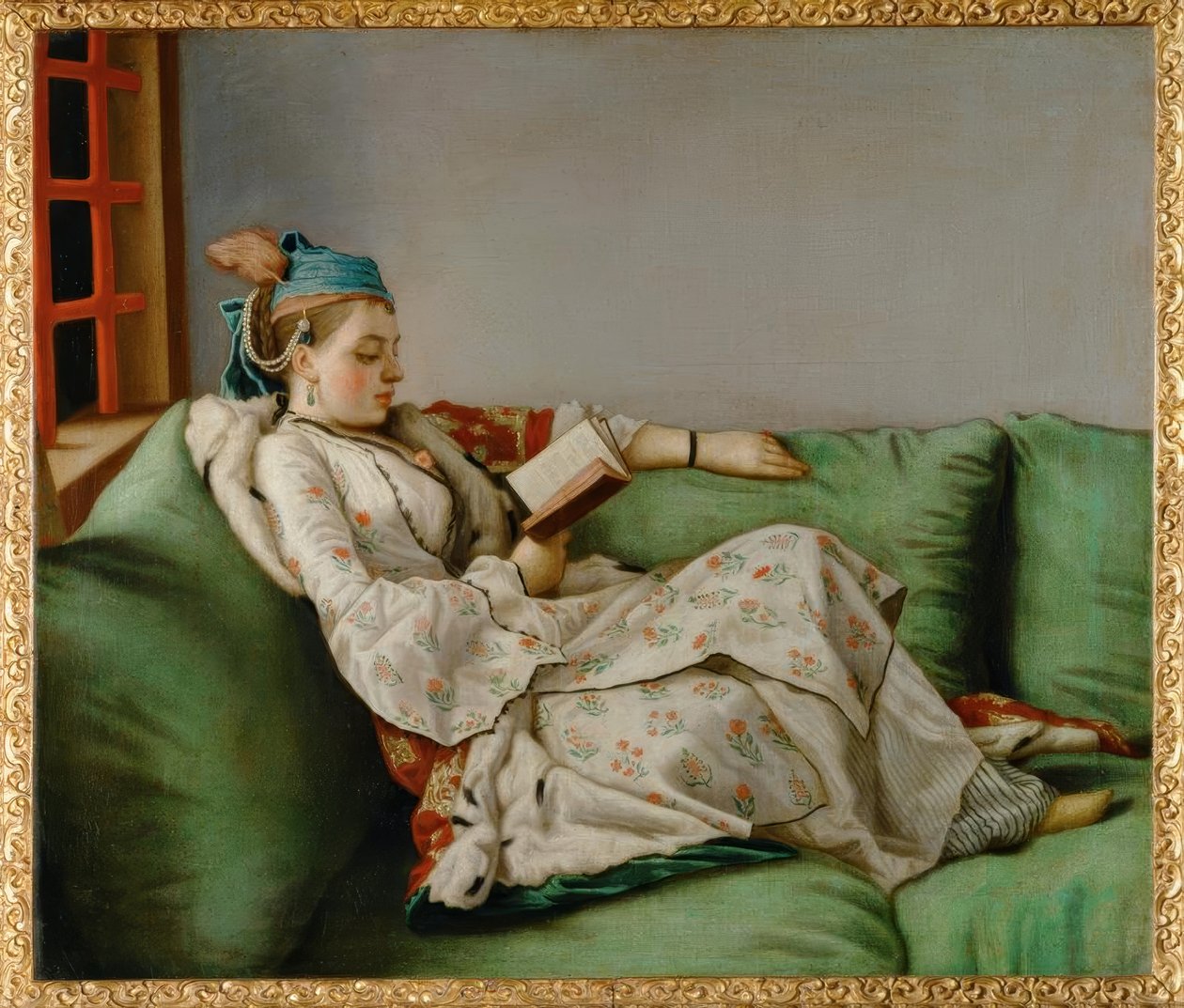 Portrett av Marie Adélaïde fra Frankrike av Jean Étienne Liotard