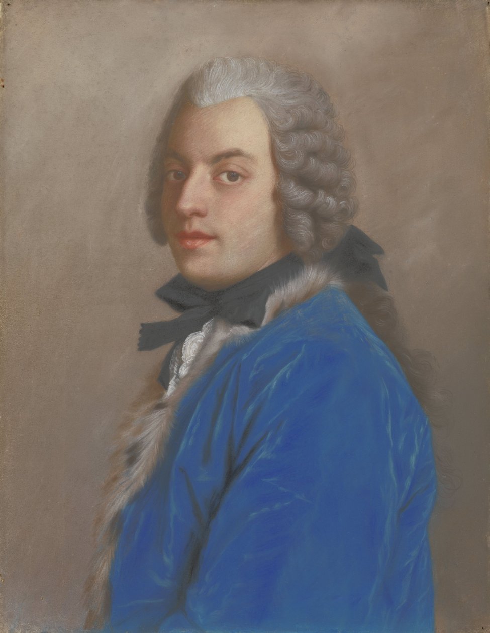 Grev Francesco Algarotti, 1745 av Jean Étienne Liotard