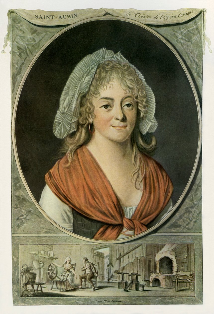 Madame Saint-Aubin av Jean Francois Garneray
