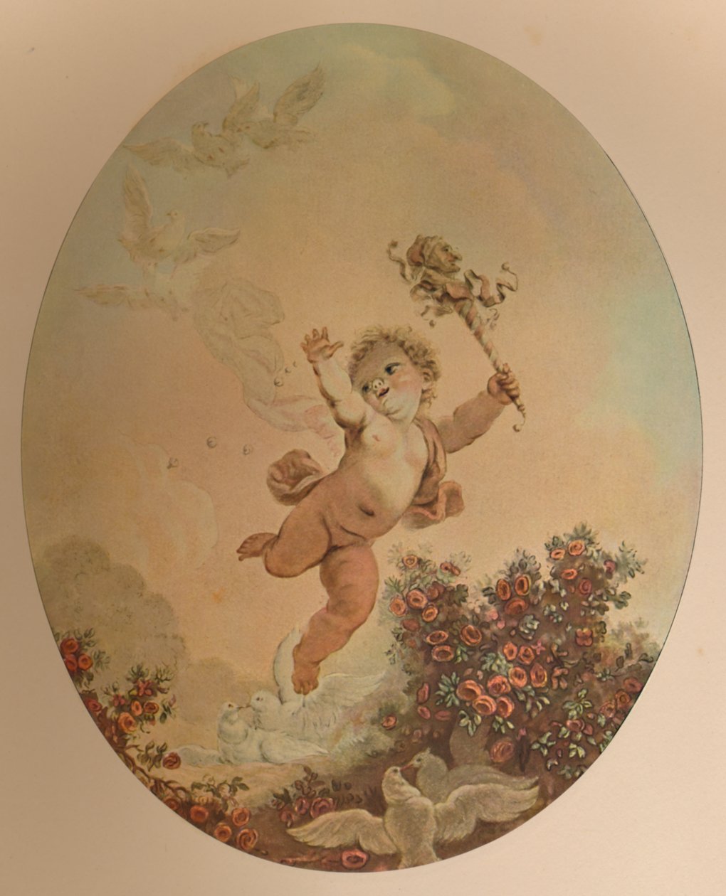 La Folie, Joy, c1775, 1913 av Jean Francois Janinet