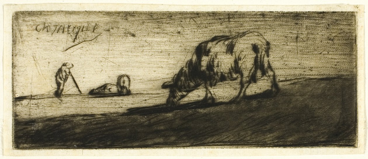 En sau på beite av Jean Francois Millet