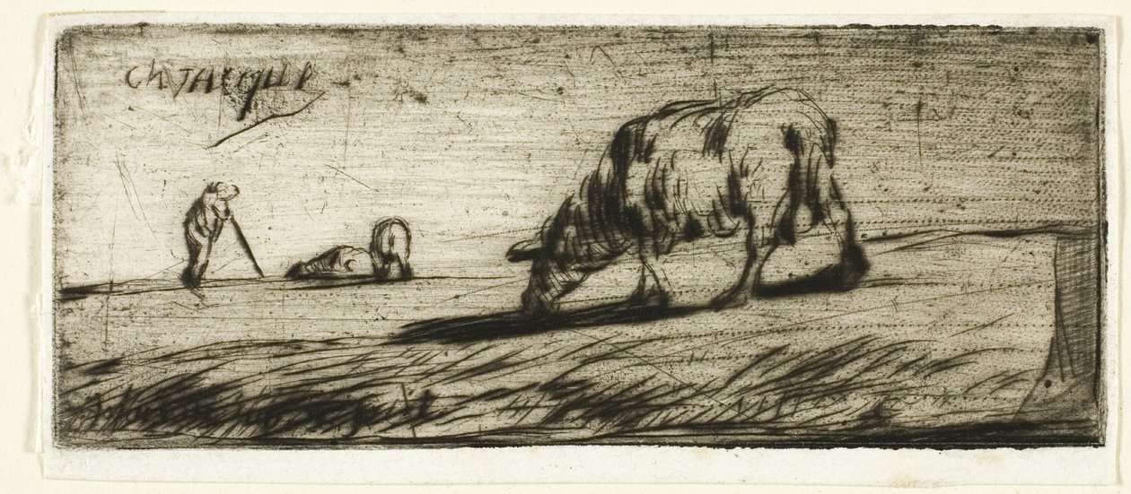 En sau på beite av Jean Francois Millet
