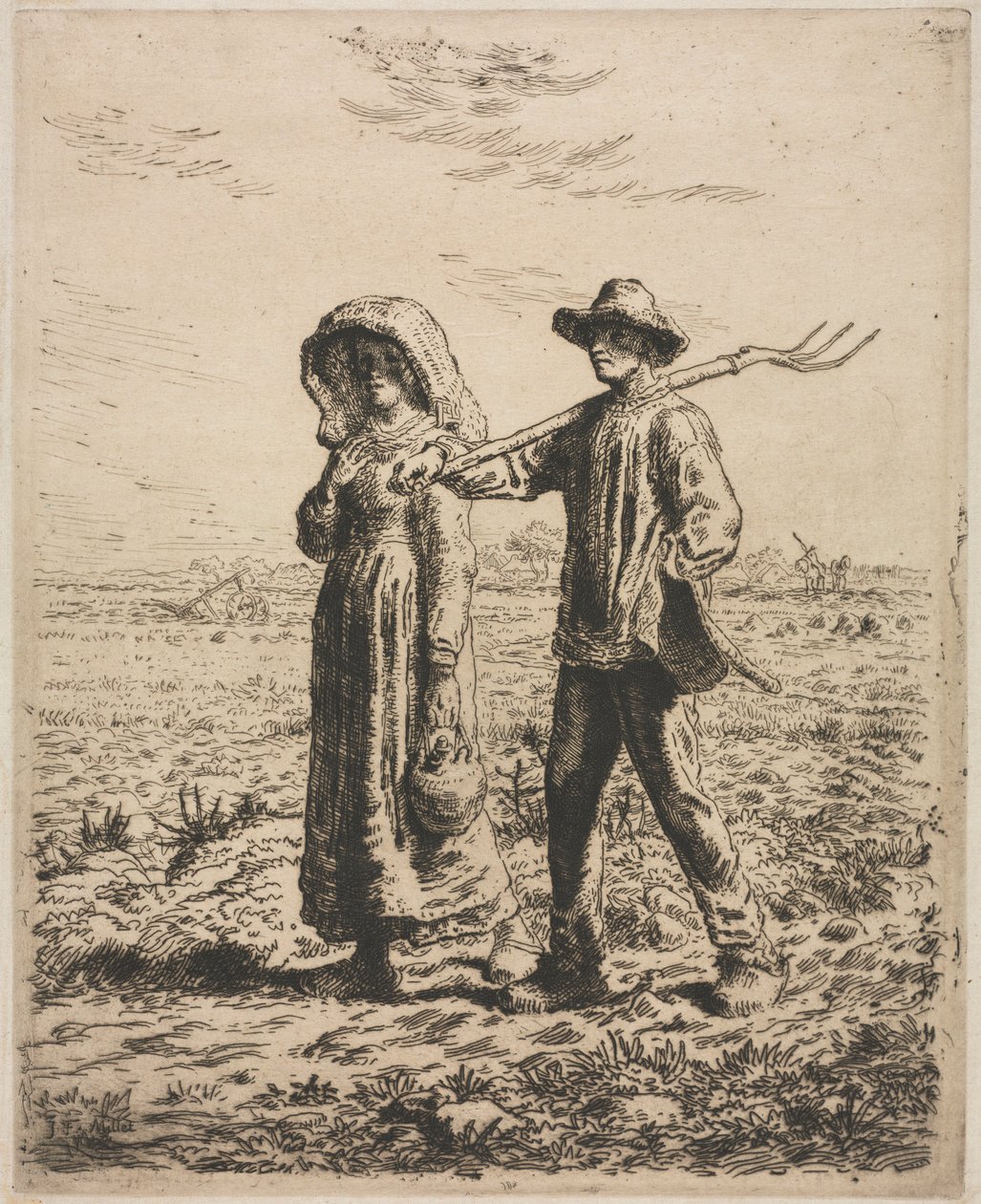 Skal på jobb. av Jean Francois Millet