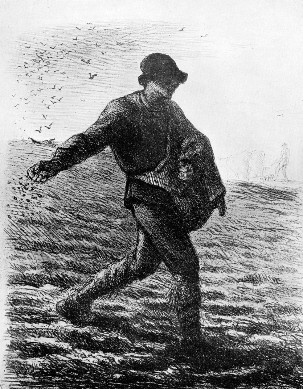 Såmannen, c1850, 1913. av Jean Francois Millet