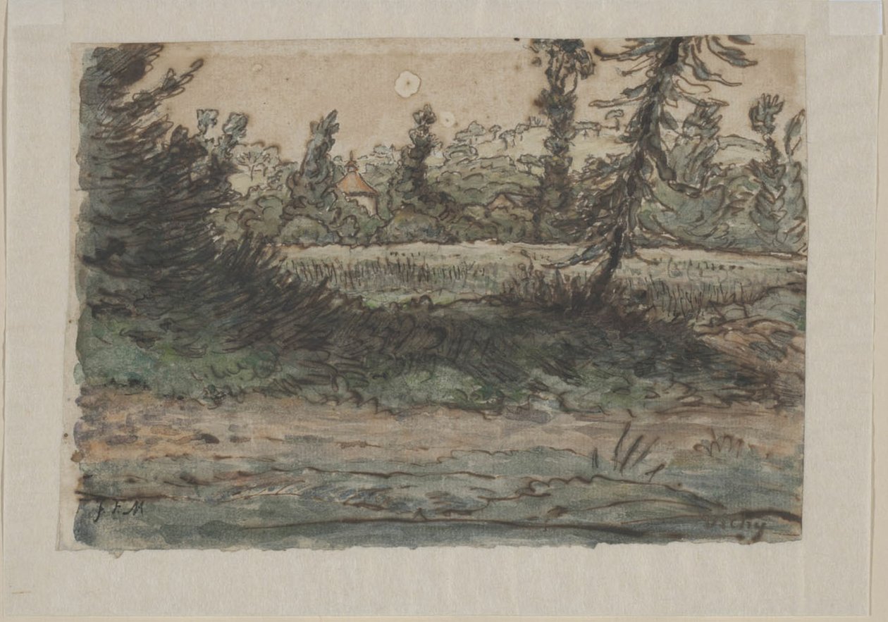 Nær Vichy av Jean Francois Millet