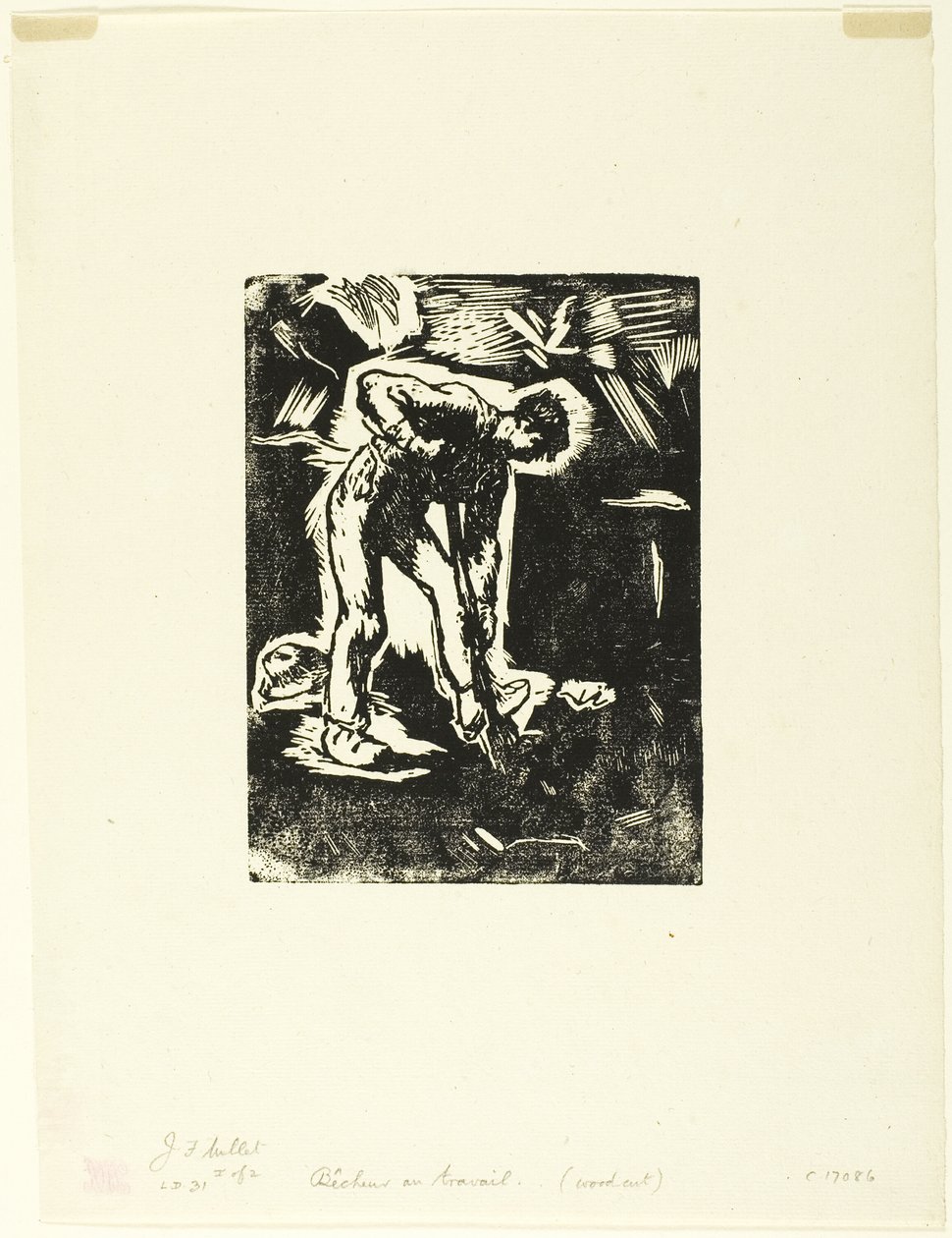 Bondegraving av Jean Francois Millet