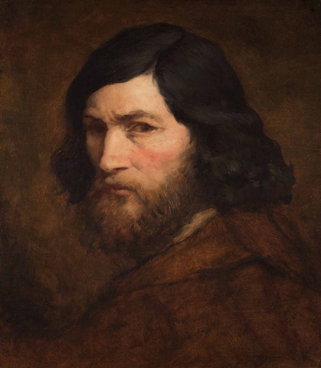 selvportrett av Jean Francois Millet
