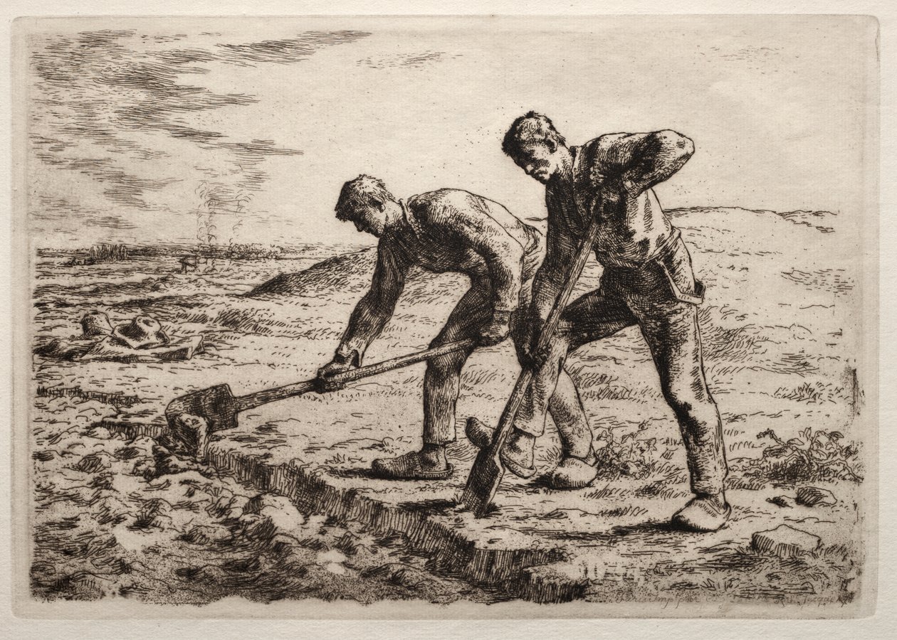 Diggers av Jean Francois Millet