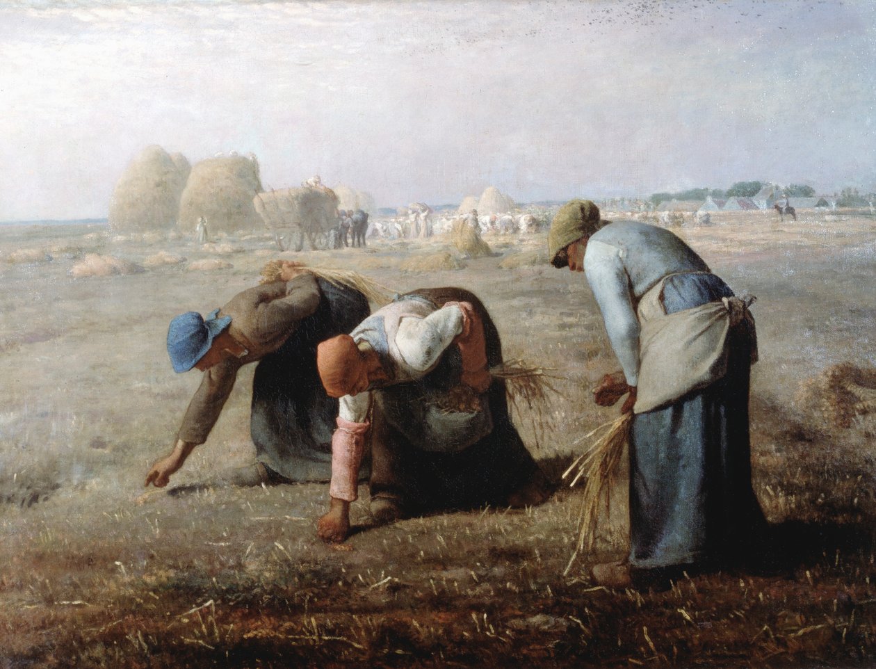 The Gleaners, 1857 av Jean Francois Millet