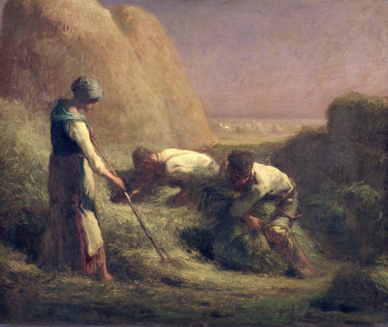 Buksen, 1850-51 av Jean Francois Millet