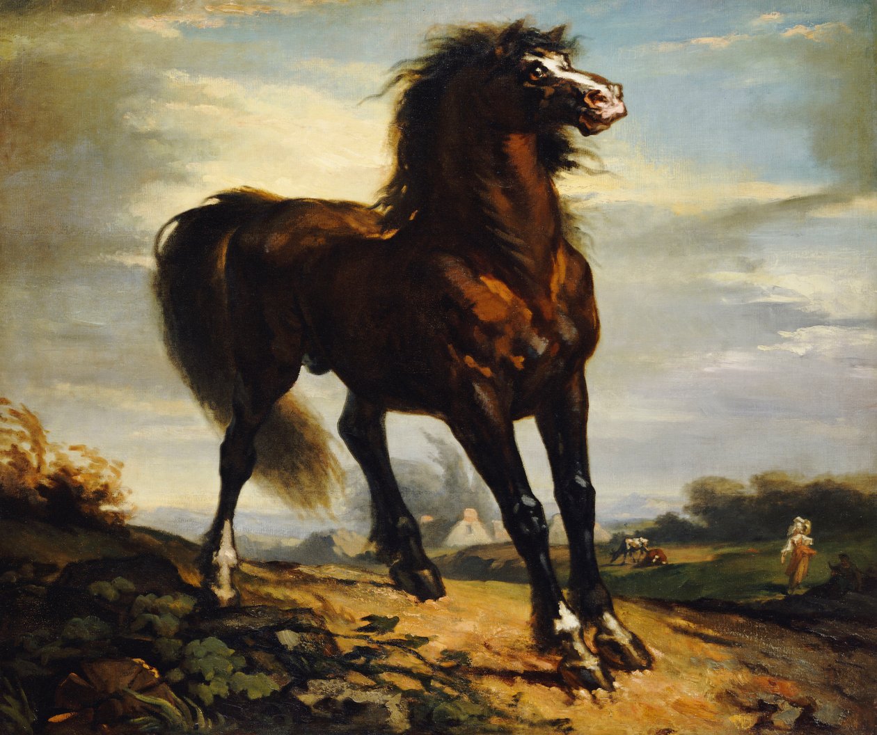Hesten av Jean Francois Millet