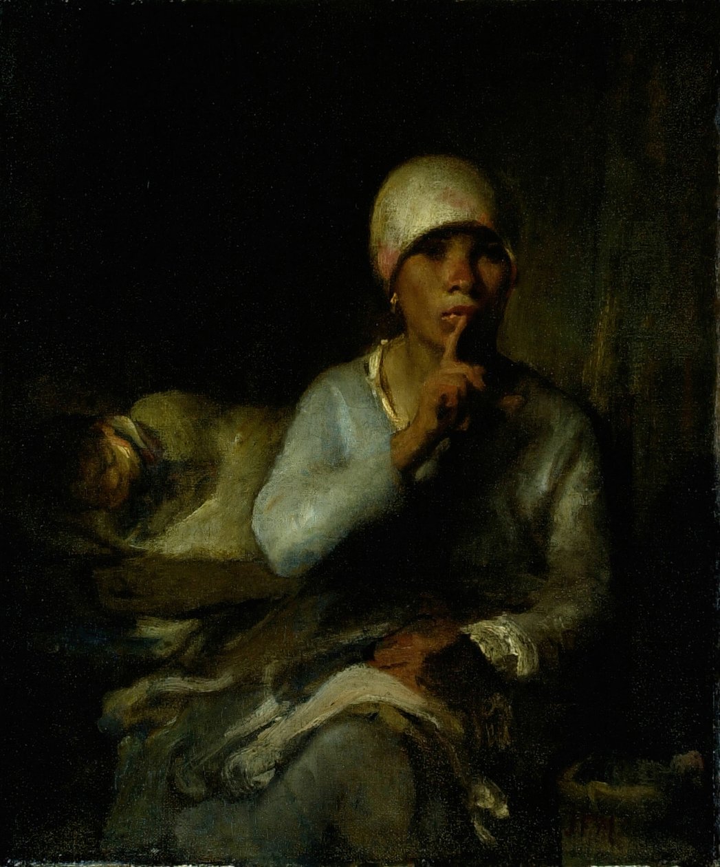 Kvinne og barns stillhet, 185560. av Jean Francois Millet