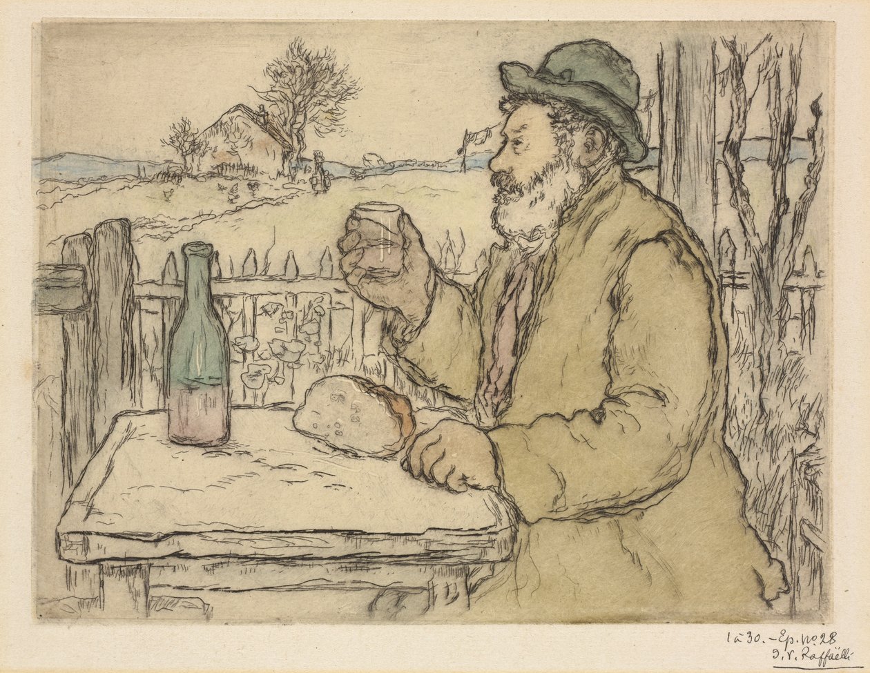 Til din helse, 1894. av Jean Francois Raffaelli