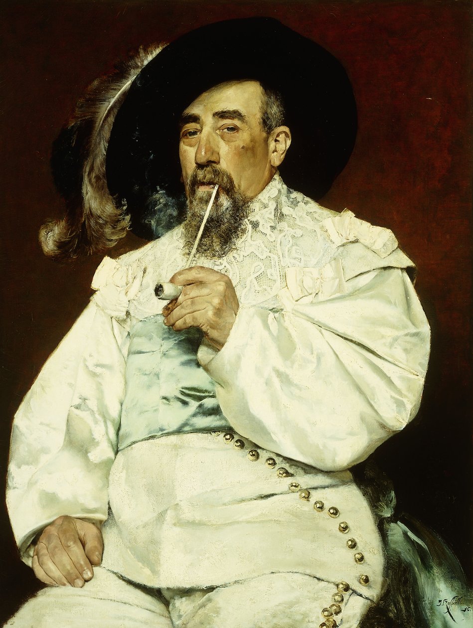 Portrett av en gentleman, 1876 av Jean Francois Raffaelli