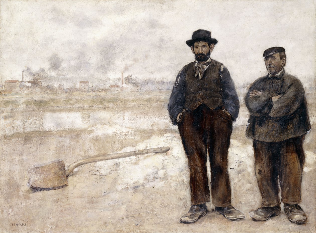 De to arbeiderne, av Jean Francois Raffaelli