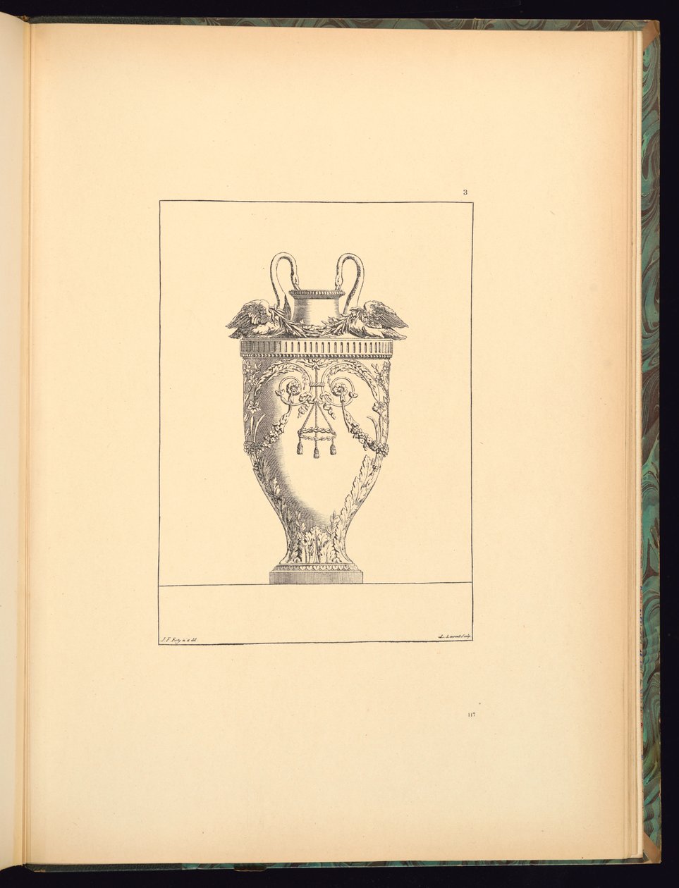 Bok, arbeidet av Jean François Forty