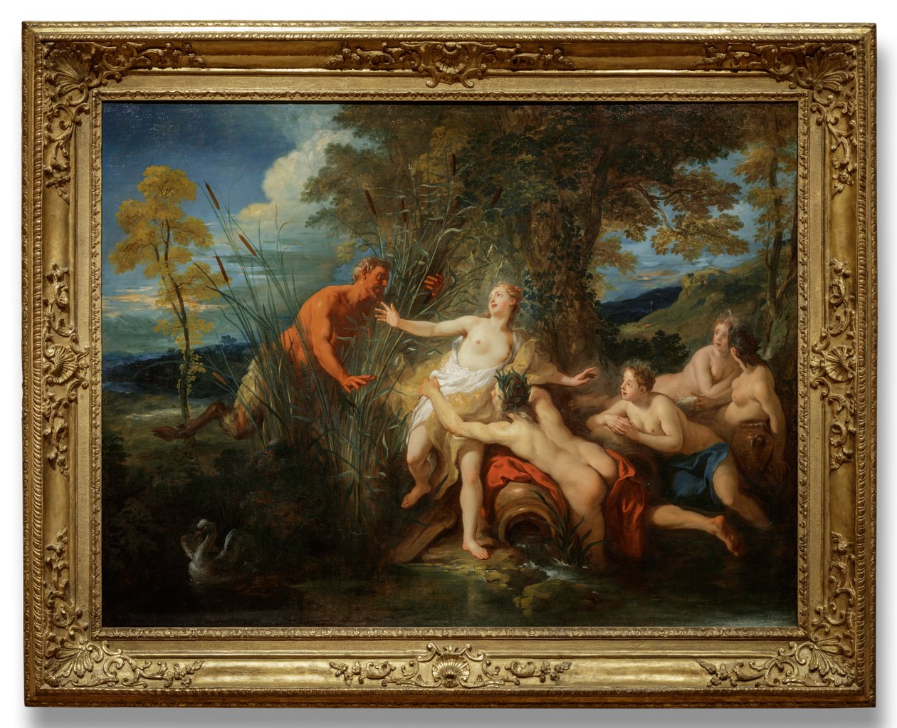 Pan og Syrinx, 1720. av Jean François de Troy
