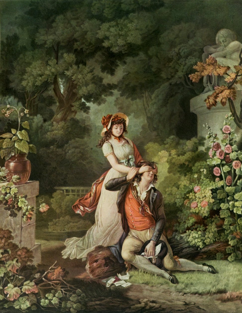 Den overraskede elskeren av Jean Frederic Schall