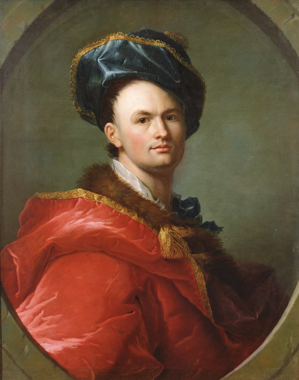 Selvportrett av Jean Gaspard Heilmann