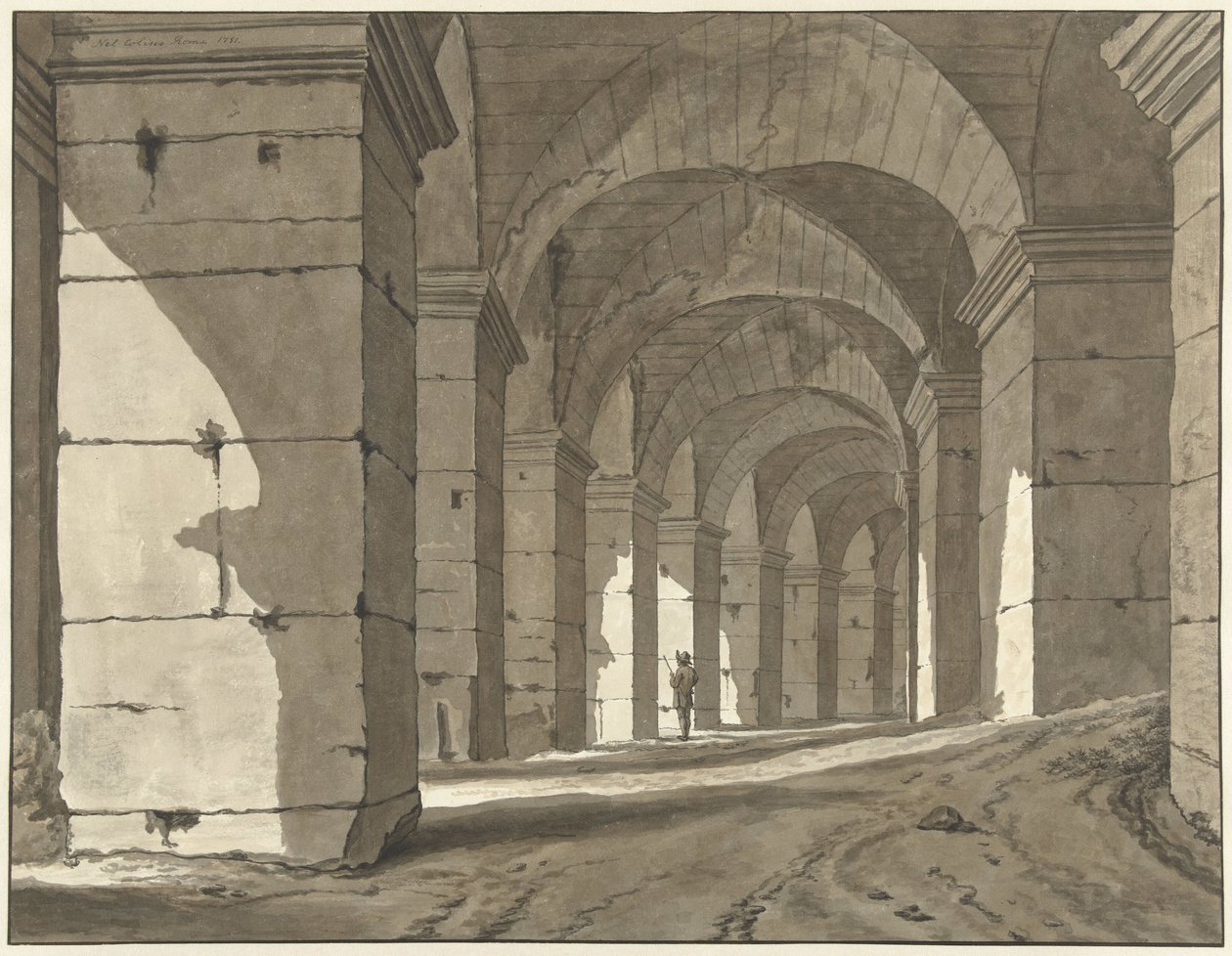Ansikt i Colosseum av Jean Grandjean