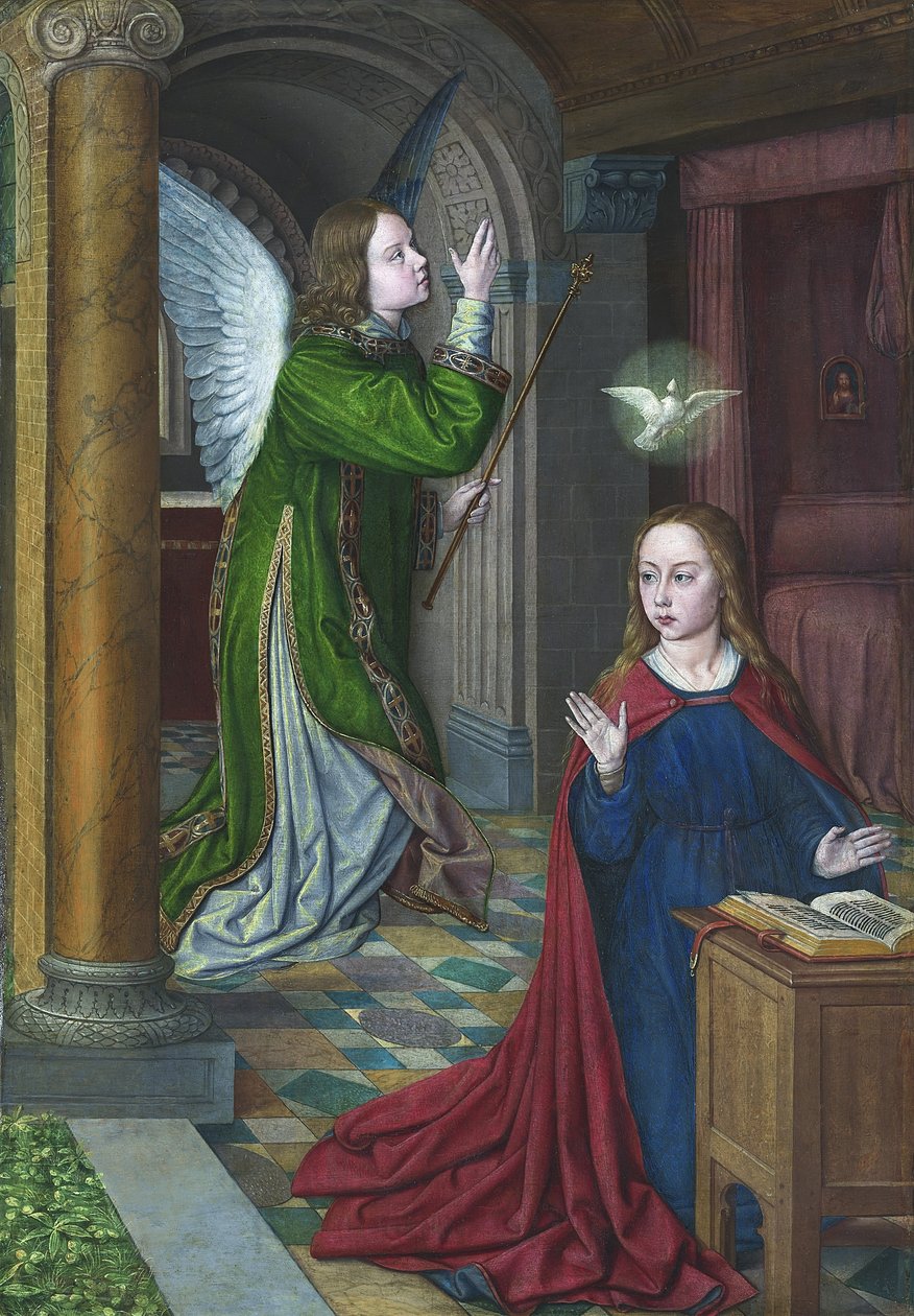 Bebudelsen, 1490-95 av Jean Hey