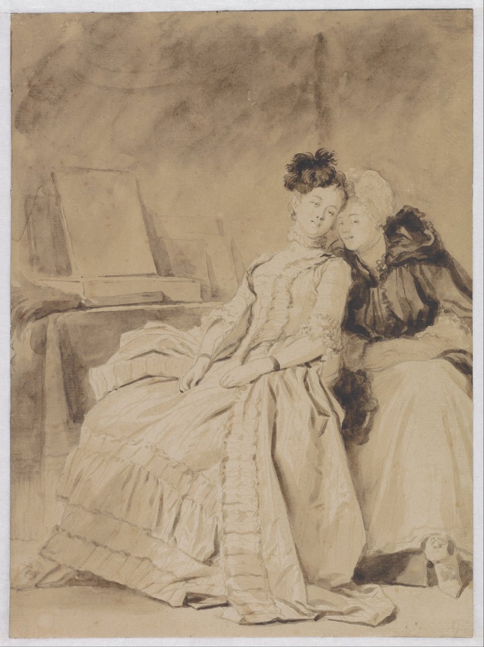 Den intime samtalen av Jean Honore Fragonard