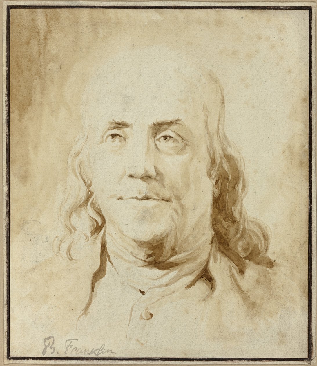 Benjamin Franklin av Jean Honore Fragonard