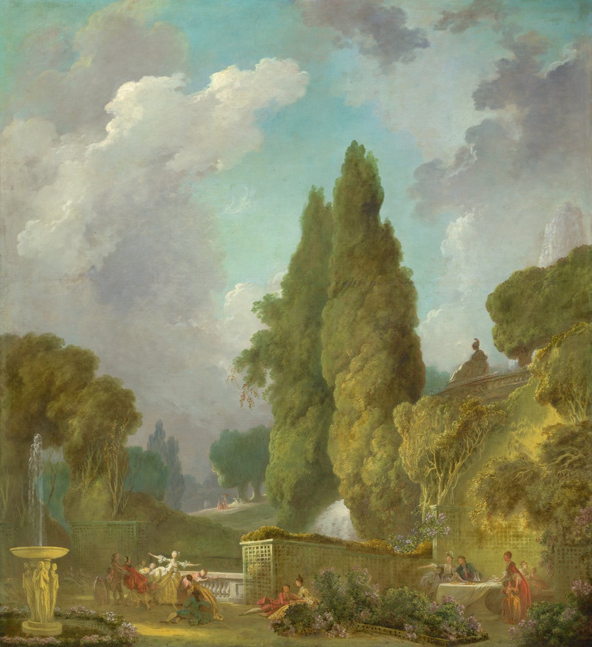 Blindebukk av Jean Honore Fragonard