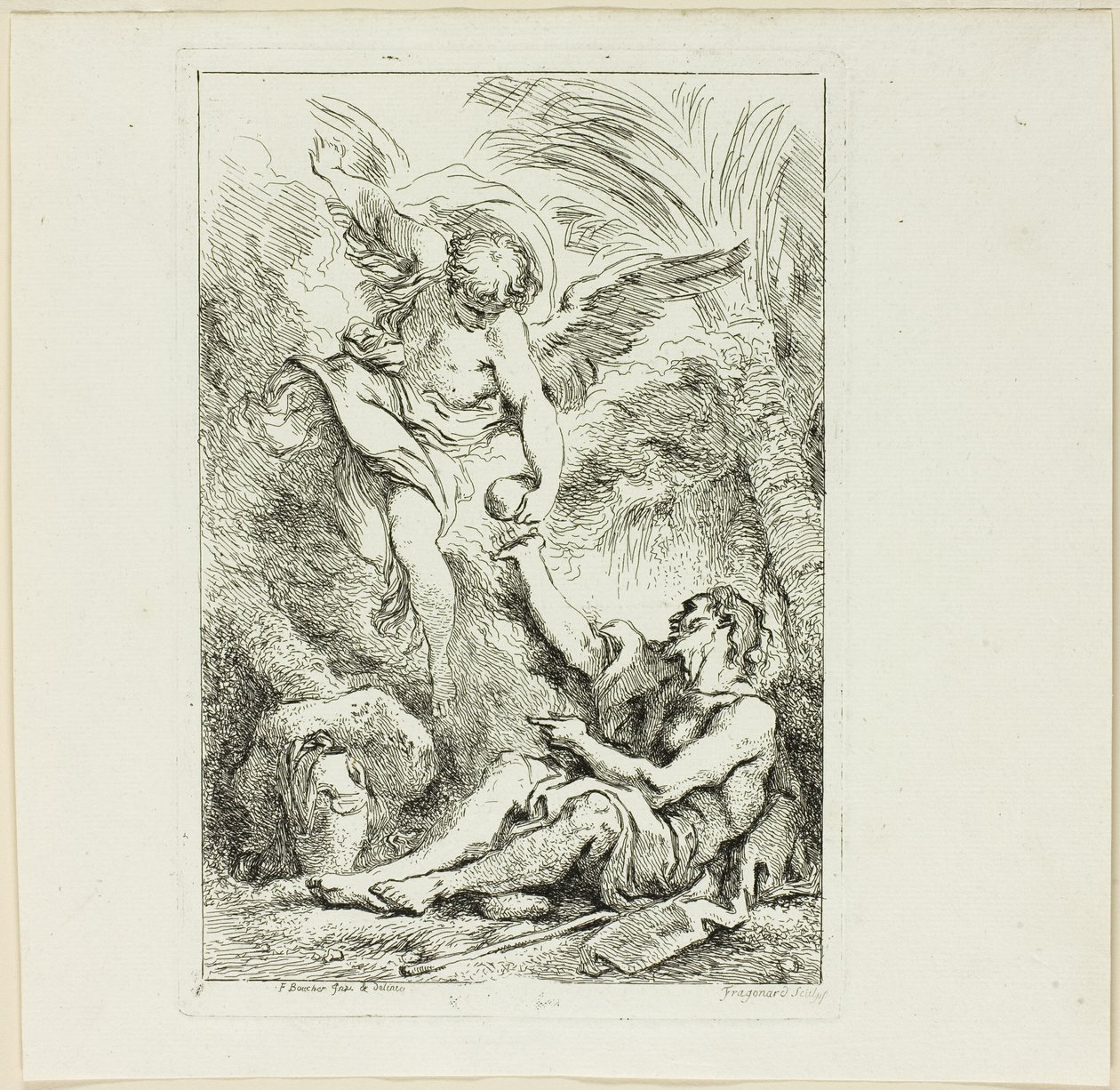 Hermit Saint in the Desert   1279886   no       norwegian Successfully Translated  Original: The Union Cavalry and Artillery Starting in Pursuit of the Rebels up the Yorktown Turnpike Translat: The Union Cavalry and Artillery Starting in Pursuit of the Reb av Jean Honore Fragonard