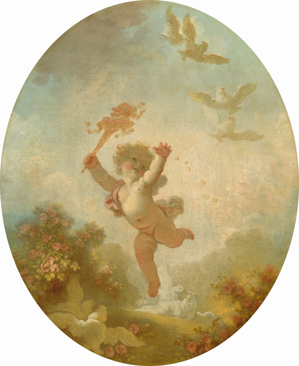 Kjærlighet som dårskap av Jean Honore Fragonard