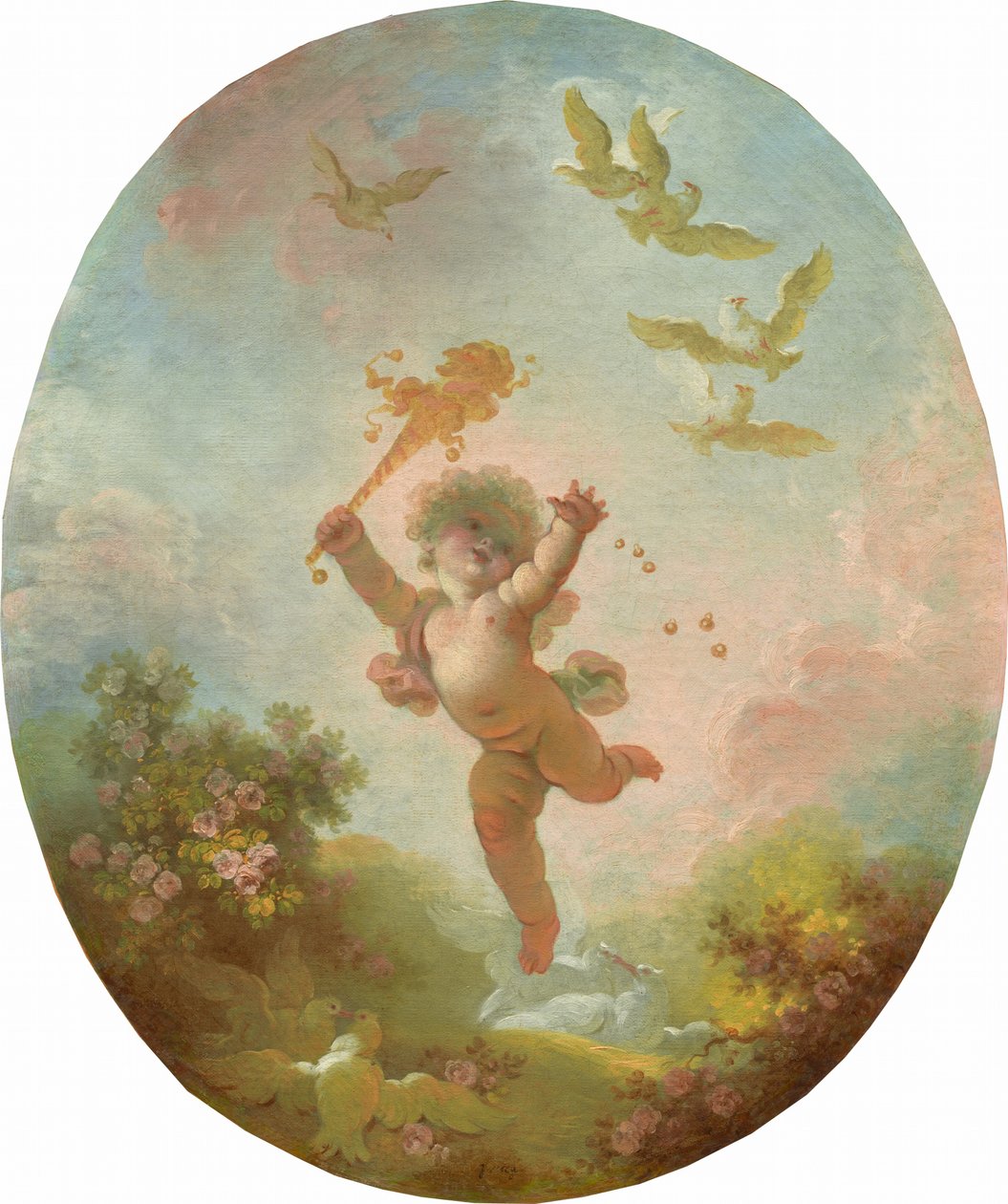 Kjærlighet som dårskap av Jean Honore Fragonard