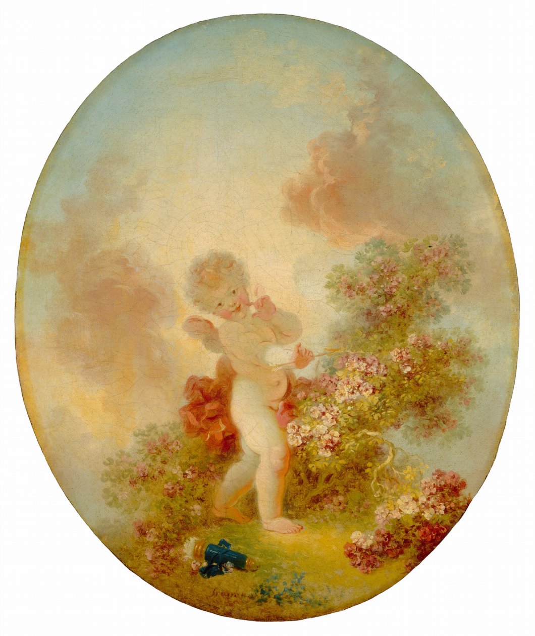 Elsker Sentinel av Jean Honore Fragonard